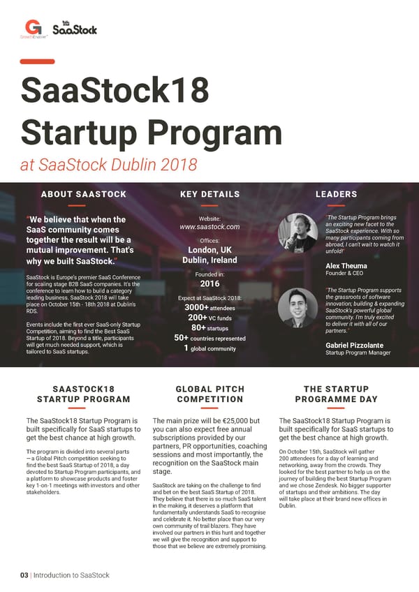 SaaStock18 Startup Program - Page 4