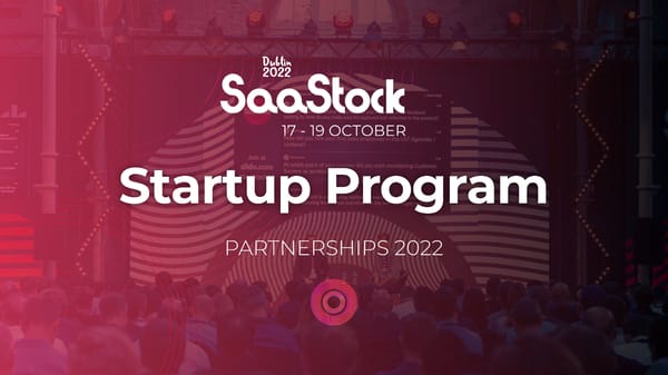 Startup Program Partnerships Deck - Page 1