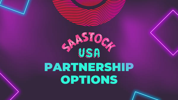 SaaStock USA Partnerships deck - Page 1