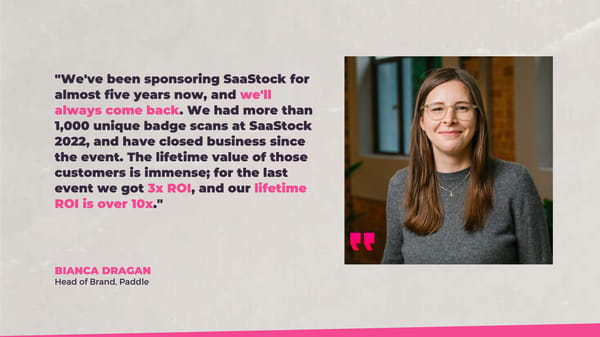 Partner with SaaStock and reach the highest concentration of SaaS - Page 2