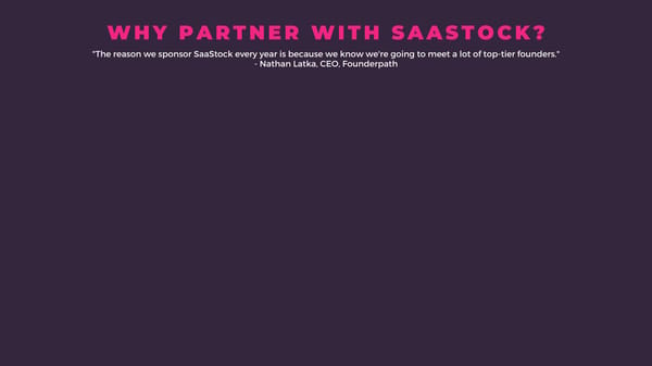 SaaStock USA 2024 Partnership Options - Page 10