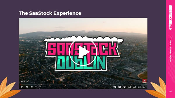 SaaStock Dublin 2023 Post Event Report - Page 6