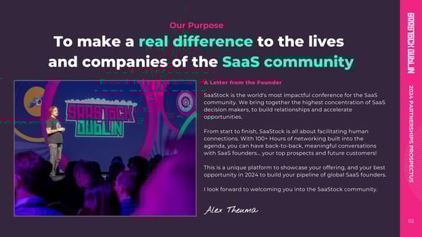 SaaStock 2024 Partnerships Prospectus & Rates - Page 2