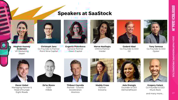 SaaStock 2024 Partnerships Prospectus & Rates - Page 7