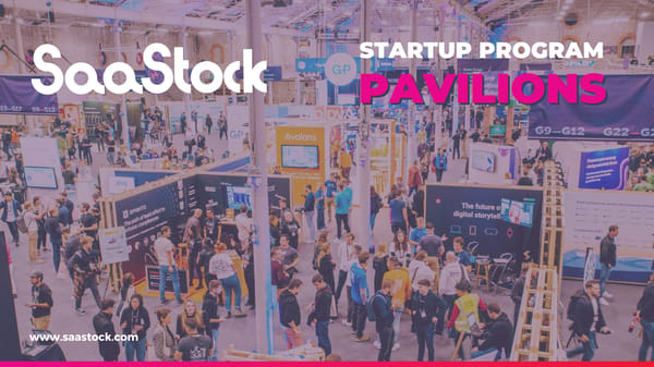SaaStock Startup Program Pavilion Prospectus - Page 1